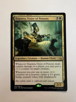 Hapatra, Vizier of Poisons - MTG Amonkhet - NM - Image 1