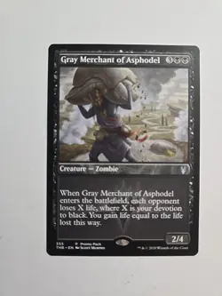 Gray Merchant of Asphodel Promo x1 - MTG ENGLISH Rare - Check My Store! - Image 1