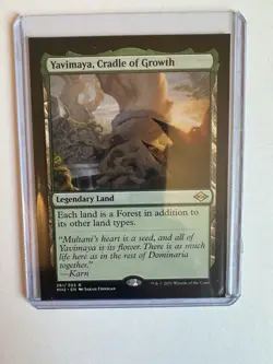 MTG Yavimaya, Cradle of Growth - Modern Horizons 2 - NM - Rare - #261 - Non-Foil - Image 1
