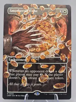 MTG - Smothering Tithe - Commander Masters - CMM - #693 NM BORDERLESS - Image 1
