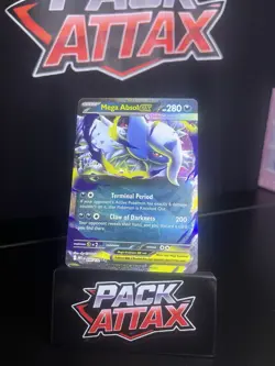 Pokemon TCG Mega Evolution Mega Absol EX 086/132 Double Rare Holo - Image 1