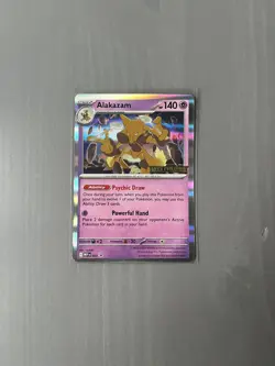 Alakazam MEP003 Stamped Black Star Promo | Pokemon Mega Evolution Prerelease - Image 1