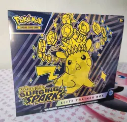 Pokemon Scarlet & Violet Surging Sparks ETB Elite Trainer Box NEW Factory Sealed - Image 1