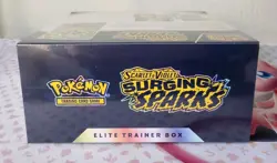 Pokemon Scarlet & Violet Surging Sparks ETB Elite Trainer Box NEW Factory Sealed - Image 5
