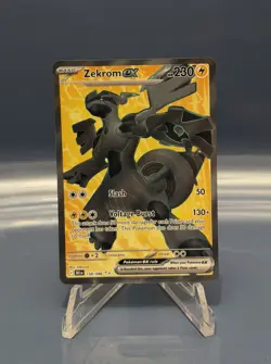 Pokemon TCG Zekrom EX 158/086 Full Art Black Bolt - Image 1