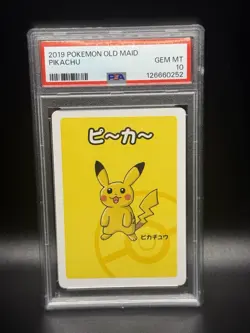 2019 POKEMON OLD MAID PIKACHU PSA 10 - Image 1