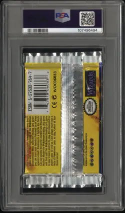1999 Pokemon Base Set Booster 1st Edition - PSA 8/Pop 6 - Heavy 21.3 G Weighed - Image 2