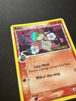 Ralts Dragon Frontiers 61/101 Reverse Holo Stamped LP Pokemon TCG - Image 2