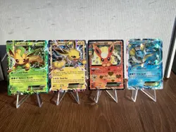 2016 Pokemon TCG Generations EX Lot of Leafeon, Jolteon, Flareon, Vaporeon! - Image 1