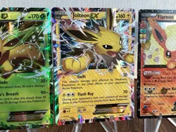 2016 Pokemon TCG Generations EX Lot of Leafeon, Jolteon, Flareon, Vaporeon! - Image 3