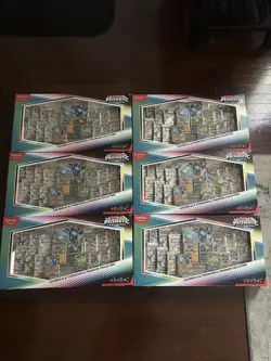LOT OF 6 Pokemon Prismatic Lucario Ex Tyranitar Ex Premium Collection Sams Club - Image 1