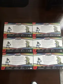 LOT OF 6 Pokemon Prismatic Lucario Ex Tyranitar Ex Premium Collection Sams Club - Image 2