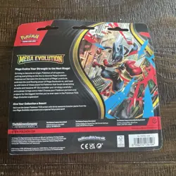 Pokemon Mega Evolution 3 Pack Blister Factory Sealed Psyduck Promo - Image 2