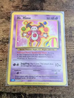 Mr. Mime 013/034 CLB Classic Collection Blastoise Promo Holo Rare Pokemon NM-MT - Image 3