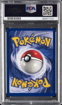 1999 POKEMON BASE SET UNLIMITED #102 WATER ENERGY PSA 7 - Image 2