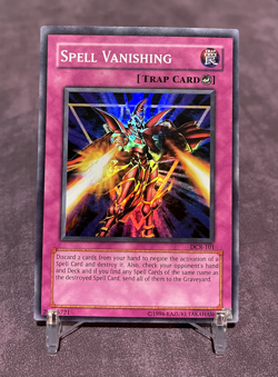 Spell Vanishing Super Rare DCR-101 Unlimited Edition Yugioh TCG LP - Image 1
