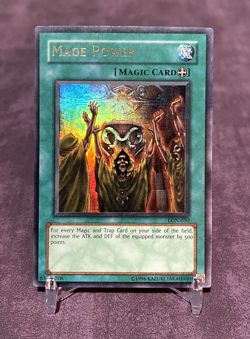 YUGIOH MAGE POWER ULTRA RARE UNLIMITED (LON-050) MP - Image 1