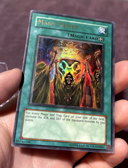 YUGIOH MAGE POWER ULTRA RARE UNLIMITED (LON-050) MP - Image 3