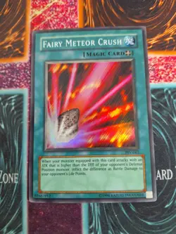 Yu-Gi-Oh! TCG Fairy Meteor Crush PSV-063 Super Rare OG Unlimited LP - Image 1