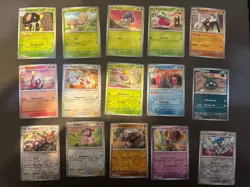 Lot Of 30 Holo/Reverse Holo - Paradox Rift Pokemon Cards - Image 1