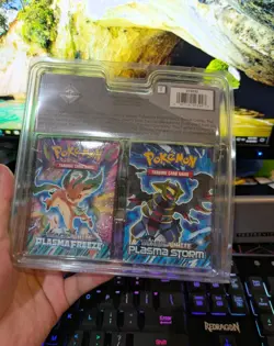 RARE Pokemon 2 Black And White Theme Decks and 2 cards!-Sealed-Read Description - Image 2