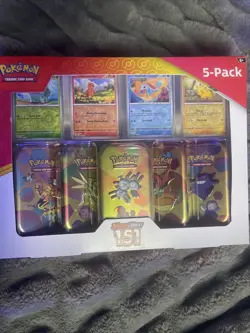 Pokemon 5-pack Scarlet & Violet 151 Trading Card Game. - Image 2