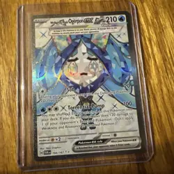Wellspring Mask Ogerpon EX Ultra Rare Full Art Card 194/167 Twilight Masquerade - Image 1