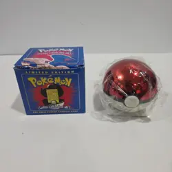 23K Gold Plated CHARIZARD Trading Card 1999 Burger King Pokemon Ball NEW SEALED - Image 1