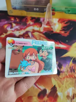 Pokemon Karte Card No 123 Carddass Vending Anime Diving Misty Waifu japanese LP - Image 2