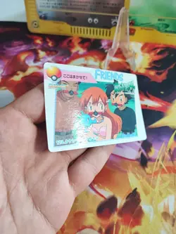 Pokemon Karte Card No 123 Carddass Vending Anime Diving Misty Waifu japanese LP - Image 3