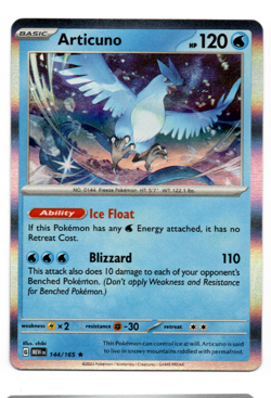 Epic Japanese Articuno Pokemon Card - Holo Foil Rare - Mint Condition - Image 1
