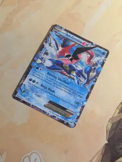 Pokemon TCG Ash-Greninja EX XY Black Star Promo XY133 Holo Card TCG Regular Size - Image 3