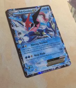 Pokemon TCG Ash-Greninja EX XY Black Star Promo XY133 Holo Card TCG Regular Size - Image 4
