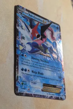 Pokemon TCG Ash-Greninja EX XY Black Star Promo XY133 Holo Card TCG Regular Size - Image 5