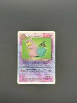 Pokemon Card Dark Slowbro 8/110 Legendary Collection Reverse Holo Rare Played - Image 1