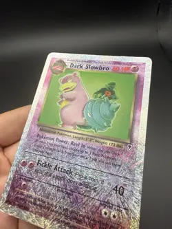 Pokemon Card Dark Slowbro 8/110 Legendary Collection Reverse Holo Rare Played - Image 4