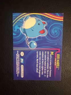 Pokemon Card - Marill #183 - Johto Series - Topps - Image 2