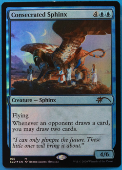 Consecrated Sphinx (Secret Lair Promo) FOIL HP MAGIC CARD (505949) ABUGames - Image 1