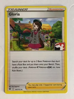 Pokemon Card Brilliant Stars Prize Pack Gloria 141/172 Near Mint - Image 1