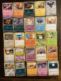 100 Pokemon cards. All Cards Pictured. Bulk. Holo. Reverse Holo. No Energy. - Image 2