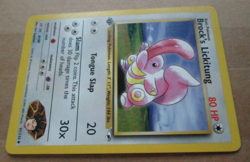 Brock's Lickitung -41/132- 1st Edition Uncommon WOTC TCG-Gym Heroes Pokemon Card - Image 4