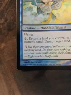 Magic The Gathering Oboro Breezecaller FOIL Saviors of Kamigawa MP (1) - Image 4