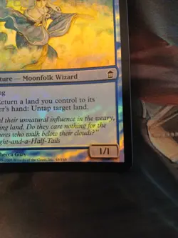 Magic The Gathering Oboro Breezecaller FOIL Saviors of Kamigawa MP (1) - Image 5