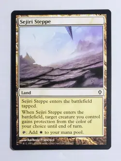 X 1 Worldwake Sejiri Steppe MTG Magic the Gathering LP Magic The Gathering - Image 1