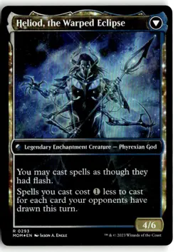 MTG - Heliod, the Radiant Dawn (Showcase) 293 Foil NM March of the Machine - Image 2
