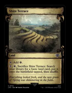 Shire Terrace (Showcase Scrolls) 712 C Universes Beyond: The Lord of the Rings: - Image 1