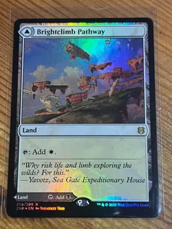 FOIL Brightclimb Pathway / Grimclimb ~ Zendikar Rising 259/280 MTG - Image 1
