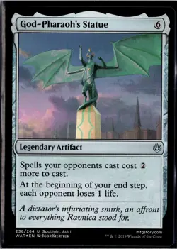 God-Pharaoh's Statue U War of the Spark 238 NM Foil - Image 1