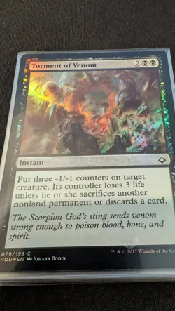 MTG, Torment of Venom, FOIL, Hour of Devastation, C 079, Pack Fresh - Image 1