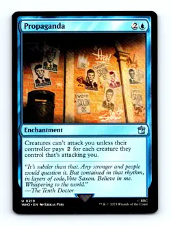 #219 2023 Doctor Who Propaganda Uncommon - Image 1